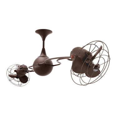 Matthews Fan Gerbar Italo Ventania Ceiling Fan in Bronzette 1