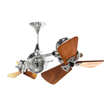 Matthews Fan Gerbar Italo Ventania Ceiling Fan in Chrome 2