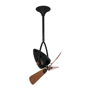 Matthews Fan Gerbar Jarold Direcional Ceiling Fan in Black 2