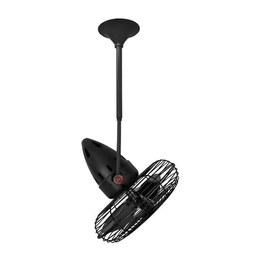 Matthews Fan Gerbar Jarold Direcional Ceiling Fan in Black 1