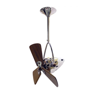 Matthews Fan Gerbar Jarold Direcional Ceiling Fan in Chrome 2
