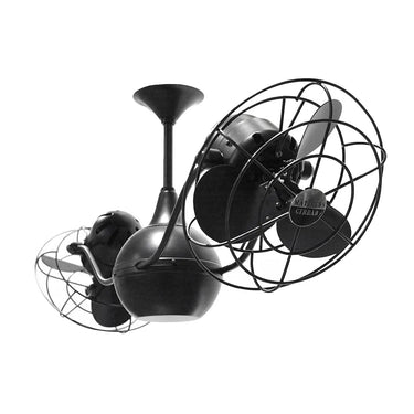 Matthews Fan Gerbar VB-BK Vent Bettina Ceiling Fan in Black 1