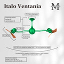 Matthews Fan Italo Ventania Rotational Ceiling Fan image 20