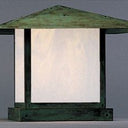 MC-20 Arroyo Craftsman Monterey 20" Outdoor Column Mount with Pine Needle Overlay - Crescent Harbor