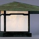 MC-36 Arroyo Craftsman Monterey 36" Outdoor Column Mount with Cloud Lift Overlay