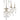 Merida 5 Light Chandelier in Vintage Gold 2