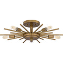 Mesquite 5 Light Semi-Flush Mount 6