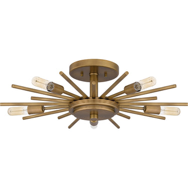 Mesquite 5 Light Semi-Flush Mount 6
