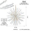 Metropolitan Aisi 52" 40 Light Chandelier - N1959-760 5