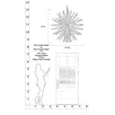 Metropolitan Aisi 52" 40 Light Chandelier - N1959-760 6