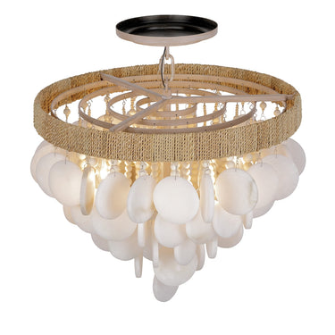 Metropolitan Aurelia'S Cove 18In 4 Light Semi Flush - N1914-759 1