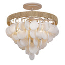 Metropolitan Aurelia'S Cove 18In 4 Light Semi Flush - N1914-759 2