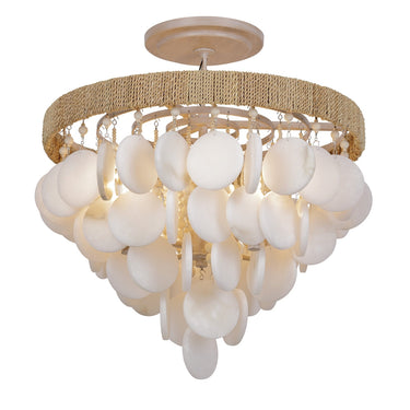 Metropolitan Aurelia'S Cove 18In 4 Light Semi Flush - N1914-759 2