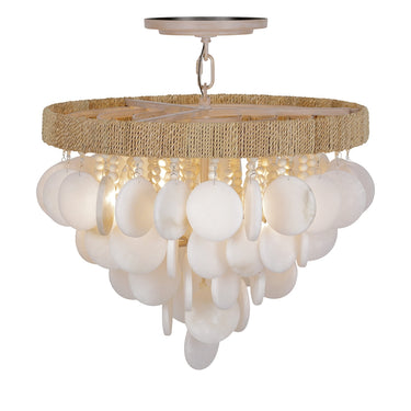 Metropolitan Aurelia'S Cove 18In 4 Light Semi Flush - N1914-759 