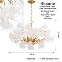 Metropolitan Bloome 29" 6 Light Chandelier - N2226-732 8