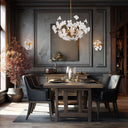 Metropolitan Bloome 36.5" 8 Light Chandelier - N2228-732 4