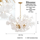 Metropolitan Bloome 36.5" 8 Light Chandelier - N2228-732 7
