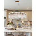 Metropolitan Brookstreet 43.25" 8 Light Pendant - N2288-732 5