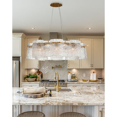 Metropolitan Brookstreet 43.25" 8 Light Pendant - N2288-732 5