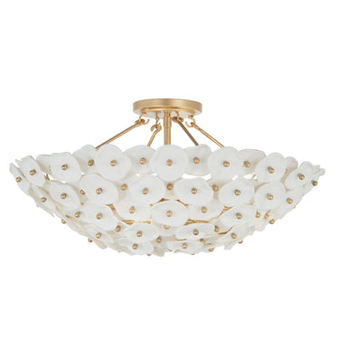 Metropolitan Coastlyn 22.5" 4 Light Semi Flush - N1824-732 1