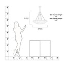Metropolitan Coastlyn 28" 6 Light Pendant - N1826-732 6