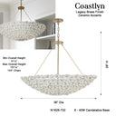 Metropolitan Coastlyn 36" 8 Light Pendant - N1828-732 5