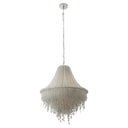Metropolitan Crystal Reign 7 Light Pendant With Glass Beads - N1517-613 1
