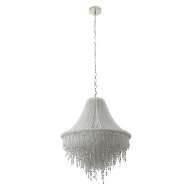 Metropolitan Crystal Reign 7 Light Pendant With Glass Beads - N1517-613 2
