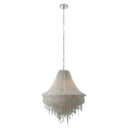 Metropolitan Crystal Reign 7 Light Pendant With Glass Beads - N1517-613 