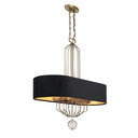 Metropolitan Grandeur 8 Light Island Light In Metal With Fabric - N7339 1