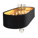 Metropolitan Grandeur 8 Light Island Light In Metal With Fabric - N7339 2