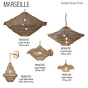 Metropolitan Marseille 1 Light Pendant - N1761-752 1