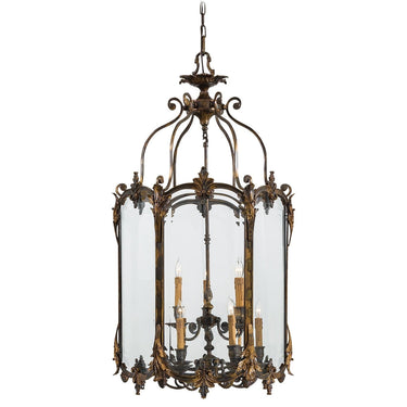 Metropolitan N2335-OXB 9 Light Pendant in Oxide Brass - Crescent Harbor 1