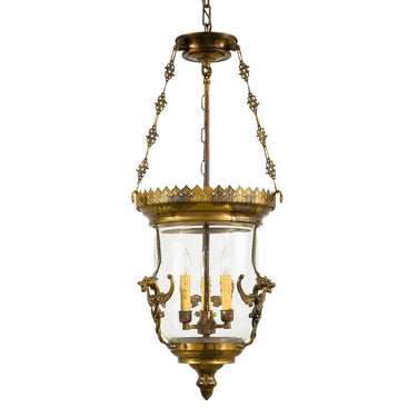 Metropolitan N2336-OXB 3 Light Pendant in Oxide Brass - Crescent Harbor 1