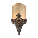 Metropolitan N2491-26 1 Light Wall Sconce in Aged Bronze - Crescent Harbor 1