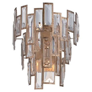Metropolitan N2670-274 Bel Mondo 3 Light Wall Sconce in Luxor Gold - Crescent Harbor