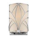Metropolitan N2921-1-77 Storyboard 1-Light Wall Sconce in Chrome - Crescent Harbor 1