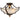 Metropolitan N6450-652 Chateau Nobles 3 Light Semi Flush in Raven Bronze W/Sunburst Gold H - Crescent Harbor 1