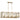 Metropolitan N6478-293 Edgemont Park Island Light in Pandora Gold Leaf - Crescent Harbor 1