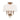 Metropolitan N6552-690 4Lt Magnolia Manor Flush Mount in Pale Gold/Distressed Bronze - Crescent Harbor 1