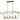 Metropolitan N6556-690 6Lt Magnolia Manor Island in Pale Gold/Distressed Bronze - Crescent Harbor 1