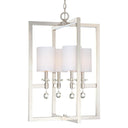 Metropolitan N6841-613 Chadbourne 4 Light Pendant in Polished Nickel - Crescent Harbor 1