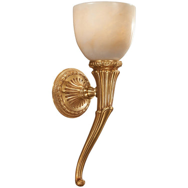 Metropolitan N950158 1 Light Wall Sconce in French Gold - Crescent Harbor 1