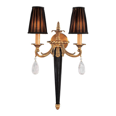 Metropolitan N950492 2 Light Wall Sconce in Sunset Gold - Crescent Harbor 1