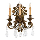 Metropolitan N952013 3 Light Wall Sconce in Stained Gold - Crescent Harbor 1