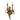 Metropolitan N9672 2 Light Wall Sconce in Stained Gold - Crescent Harbor 1