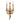 Metropolitan N9681B 2Lt Wall Sconce Antique Gold in French Gold - Crescent Harbor 1