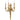 Metropolitan N9773 3 Light Wall Sconce in French Gold - Crescent Harbor 1