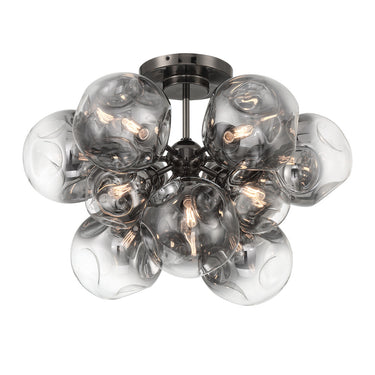 Metropolitan Neveh 12 Light Semi Flush - N5363-605 1