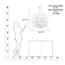 Metropolitan Orchid 35.5" 24 Light Pendant - N2219-A-732 7